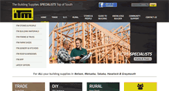 Desktop Screenshot of building-supplies.co.nz